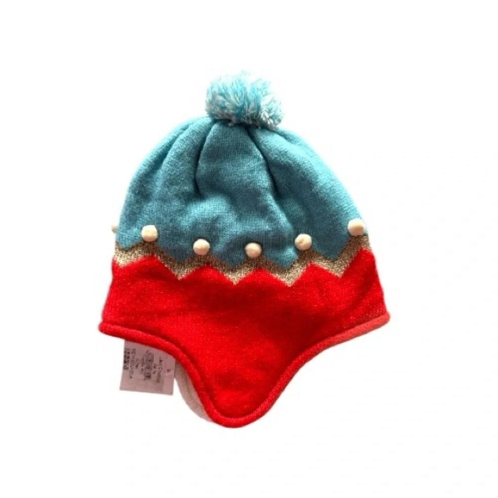 Boden Knit Pom-Pom Hat .  Size S